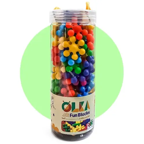 ساختنی فان بلاکس ستاره دنباله‌دار Olka Fun Blocks 1002