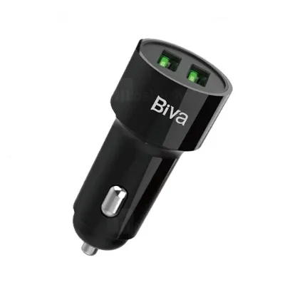 شارژر Biva 2 Ports USB Car Charger 45W CC-20