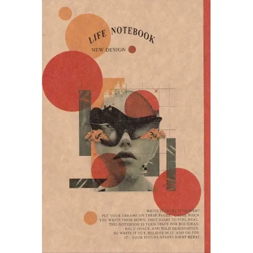 دفتر 60 برگ رقعی کرافت Life Notebook 268 - 0