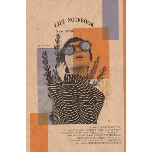 دفتر 60 برگ رقعی کرافت Life Notebook 275 - 0