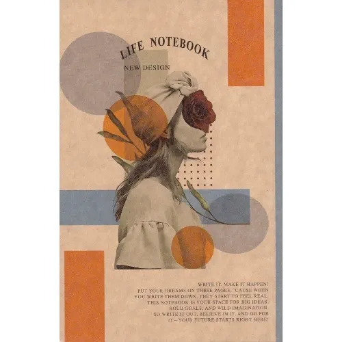 دفتر 60 برگ رقعی کرافت Life Notebook 299 - 0