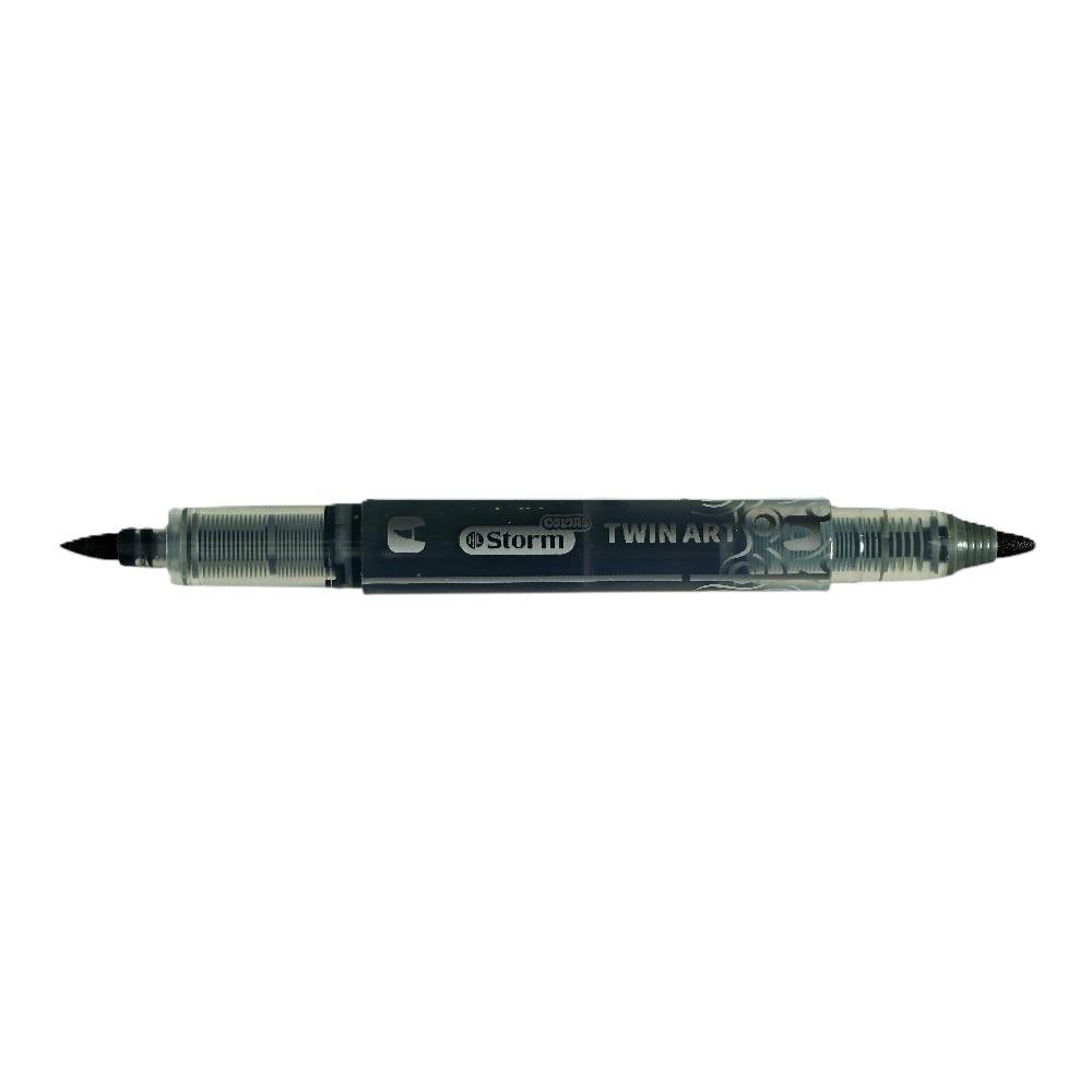 ماژیک آکریلیک 2 سر Storm HL-348212 Black