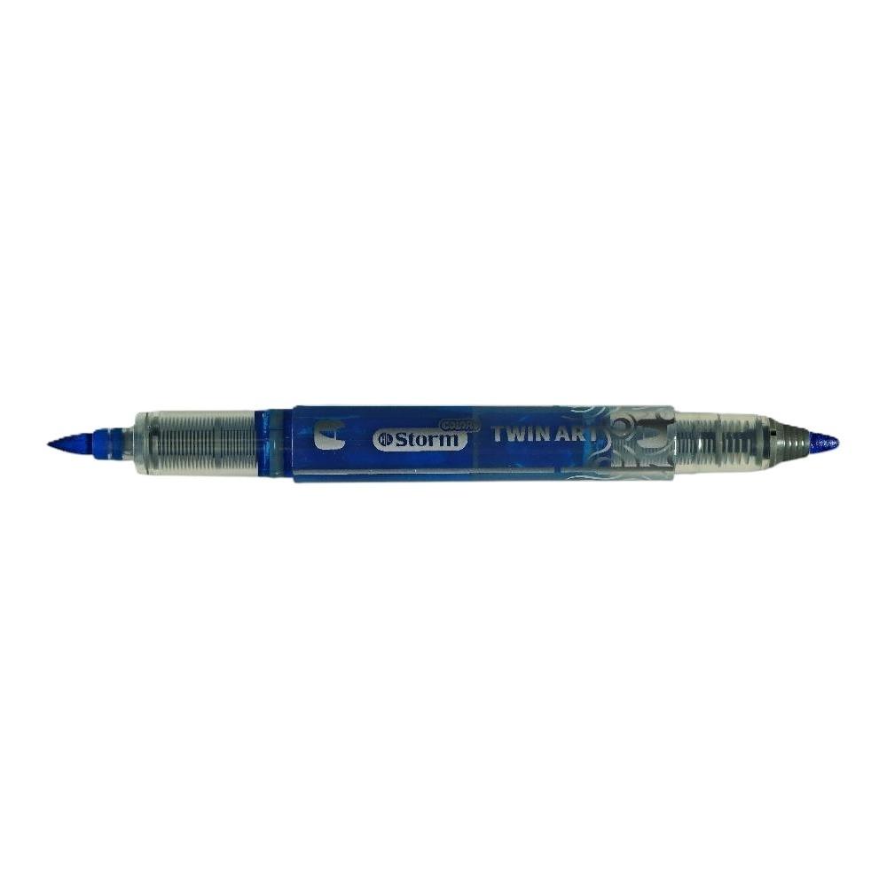 ماژیک آکریلیک 2 سر Storm HL-348209 Cobalt blue