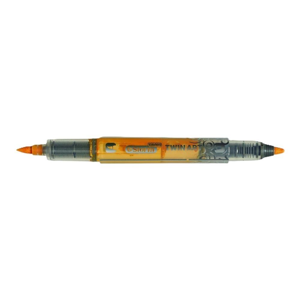 ماژیک آکریلیک 2 سر Storm HL-348202 Ochre