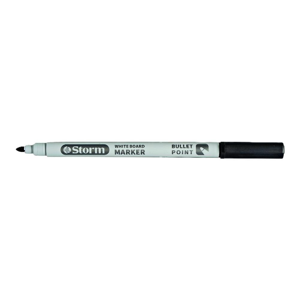 ماژیک وایت‌برد مشکی قلمی Storm Colorful HL-340702