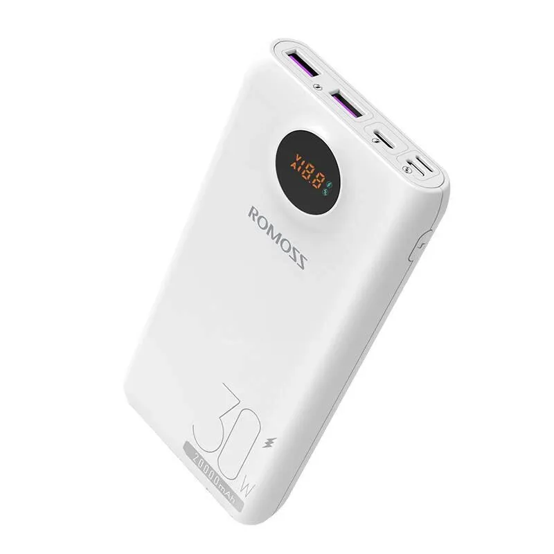 پاور بانک ROMOSS 30W Power Bank 20000mAh White PSW20S-1133H