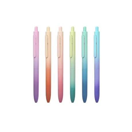 خودکار مشکی بدنه آبی WRITECH W-0152 Space UP Aurora Gel Pen