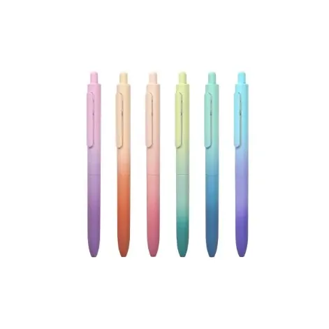 خودکار مشکی بدنه بنفش WRITECH W-0152 Space UP Aurora Gel Pen