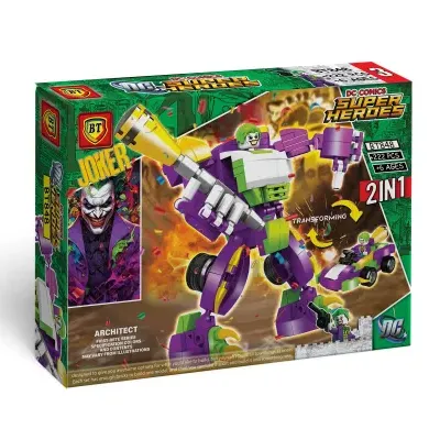 ساختنی دی‌سی تبدیل‌شونده DC Comics 222pcs BT848