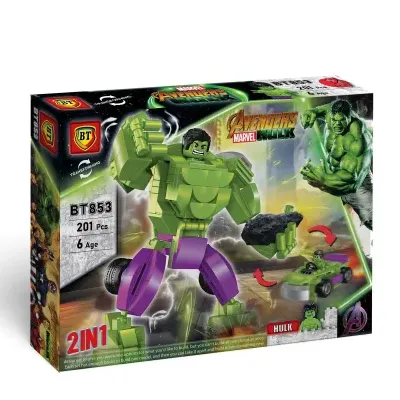 ساختنی مارول تبدیل‌شونده MARVEL Avengers 201pcs BT853