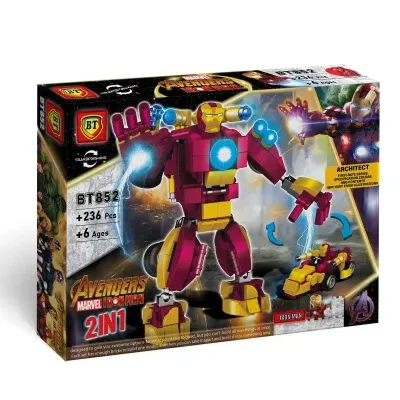 ساختنی مارول تبدیل‌شونده MARVEL Avengers 236pcs BT852