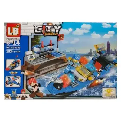 ساختنی پلیس CITY Police 183pcs LB4105 - 0