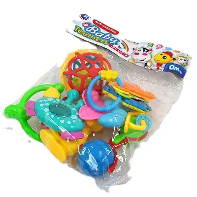 ست جغجغه و دندونی BABY TEETHERS BM6008