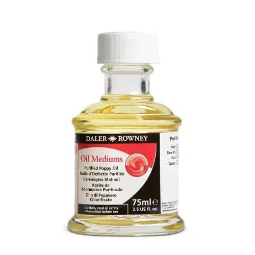 روغن خشخاش DALER ROWNEY 114007017 Poppy Oil Mediums 75ml