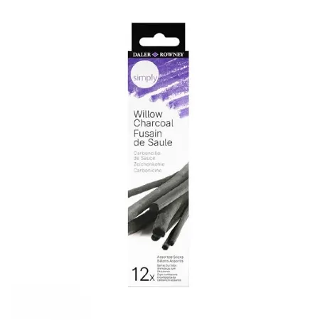 ذغال طبیعی 12 عددی DALER ROWNEY 157700012