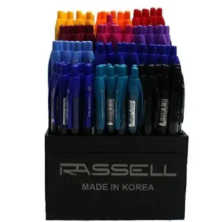 روان‌نویس  Mild Blue Black فشاری RASSELL GR 0.7mm