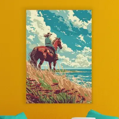کیت رنگ‌آمیزی Kaiko Funart 50×70 259