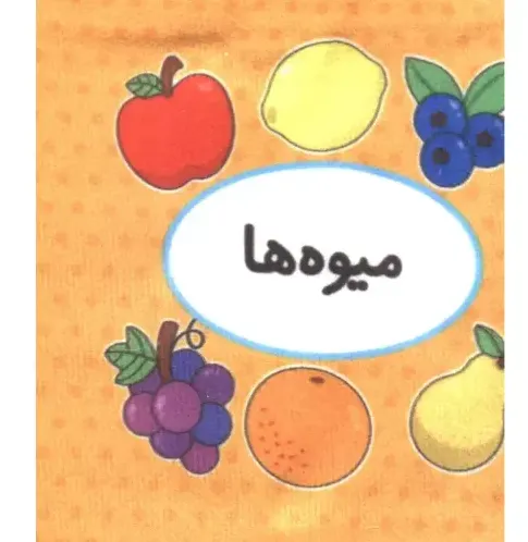 اولین کتاب تصویری من (میوه‌ها2 زبانه)