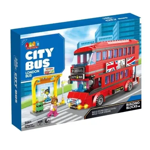 ساختنی اتوبوس JDLT CITY BUS 488pcs 9561