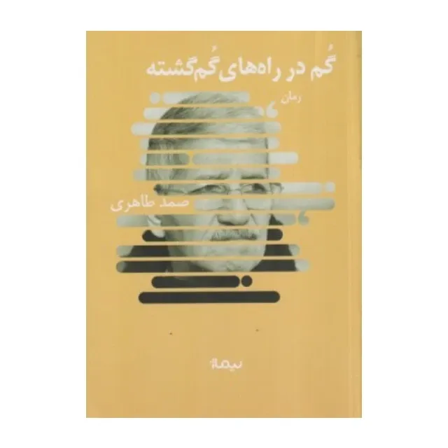 جلد کتاب گم در راه‌های گم‌گشته نوشته‌ی صمد طاهری، نشر نیماژ؛ مجموعه‌داستانی درباره تنهایی، حافظه و گم‌گشتگی انسان معاصر.