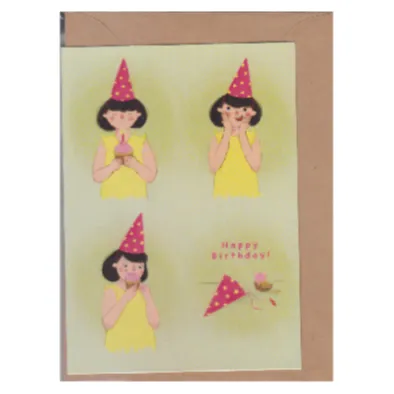 کارت پستال MAHDIEH SAGHIYAN Happy Birth Day 3 - 0