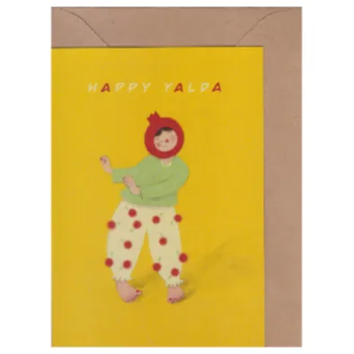 کارت پستال MAHDIEH SAGHIYAN Happy Yalda