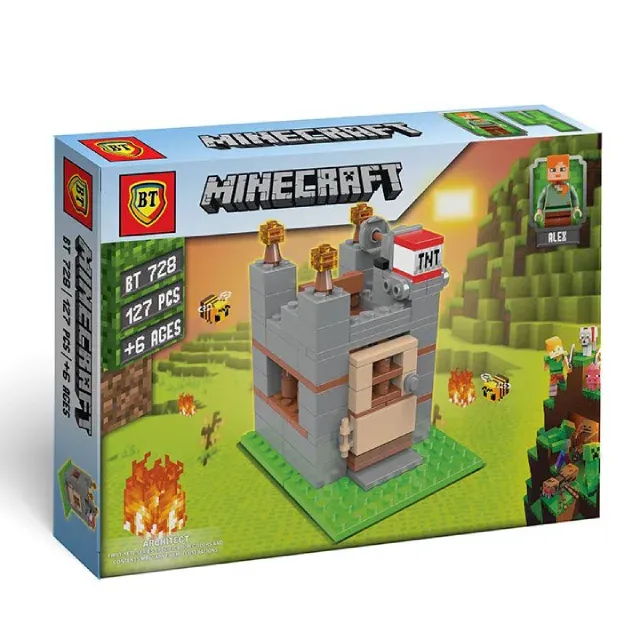 ساختنی ماینکرافت MINECRAFT 127pcs BT728