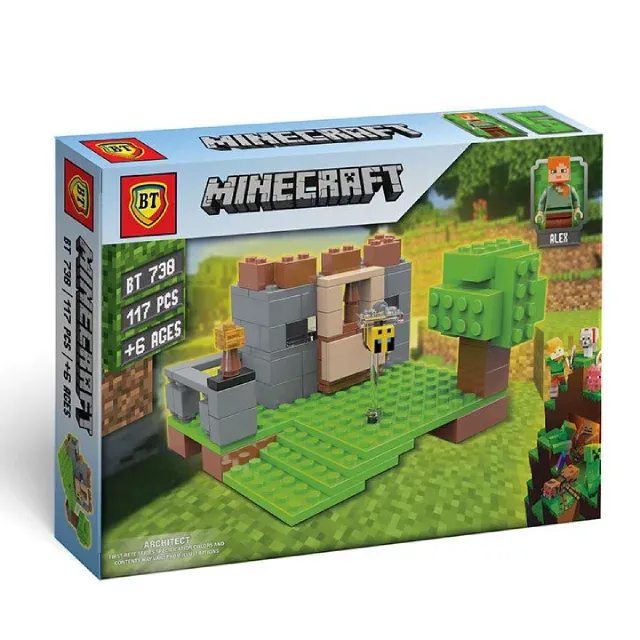 ساختنی ماینکرافت MINECRAFT 117pcs BT730