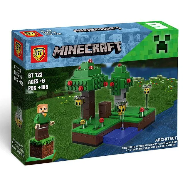 ساختنی ماینکرفت MINECRAFT 169pcs BT723