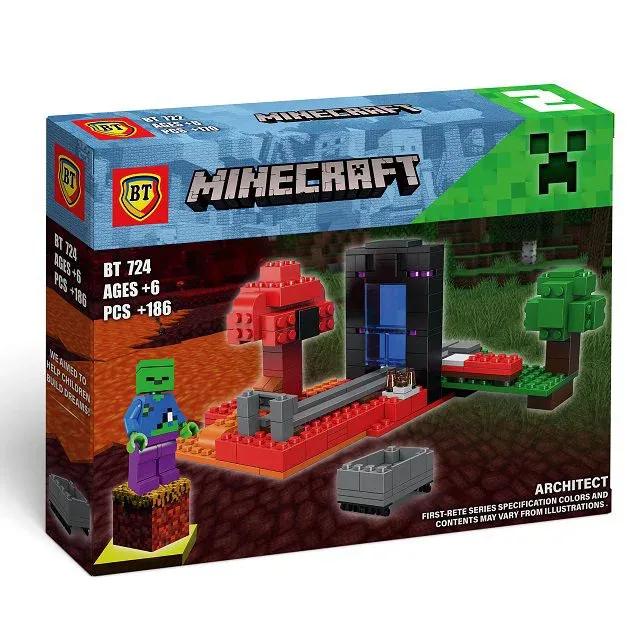 ساختنی ماینکرفت MINECRAFT 186pcs BT724