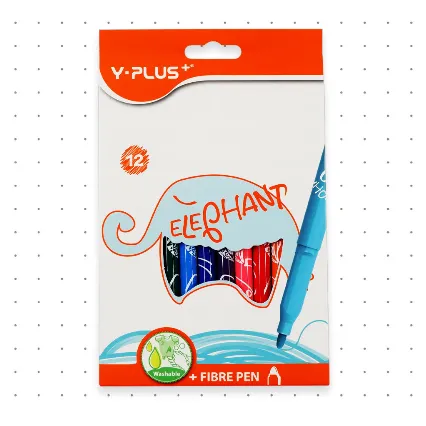 ماژیک 12 رنگ Y-PLUS 170100 - 0