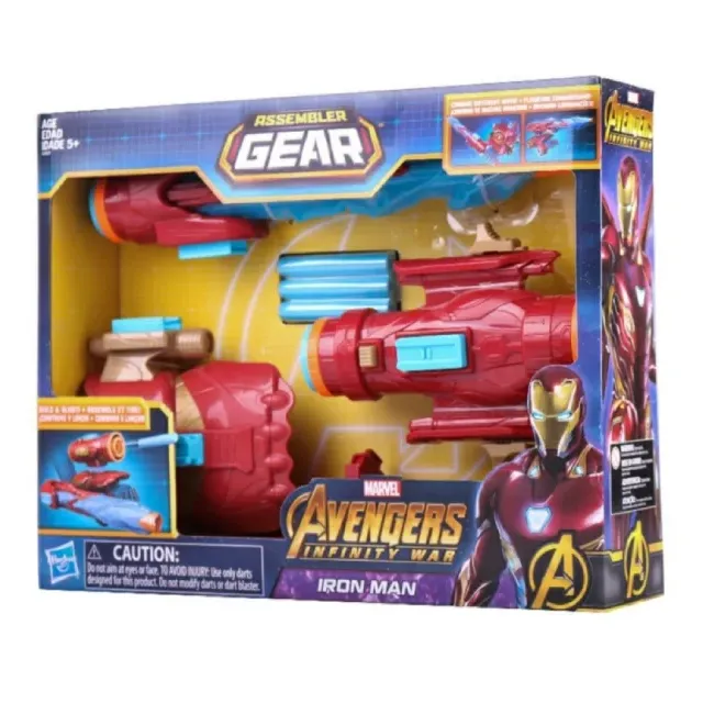 تفنگ تیر ابری آیرونمن ASSEMBLER GEAR IRON MAN E3423
