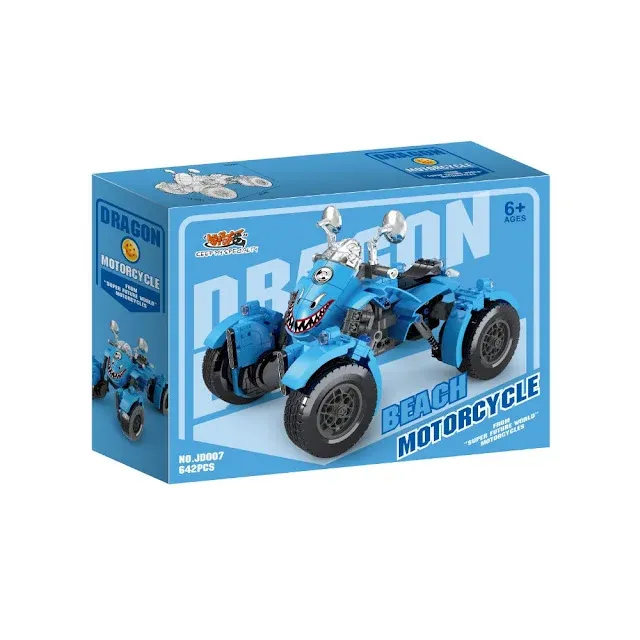 ساختنی موتور 4 چرخ KEEP MY SPECIALTY BEACH MOTORCYCLE 642pcs JD007