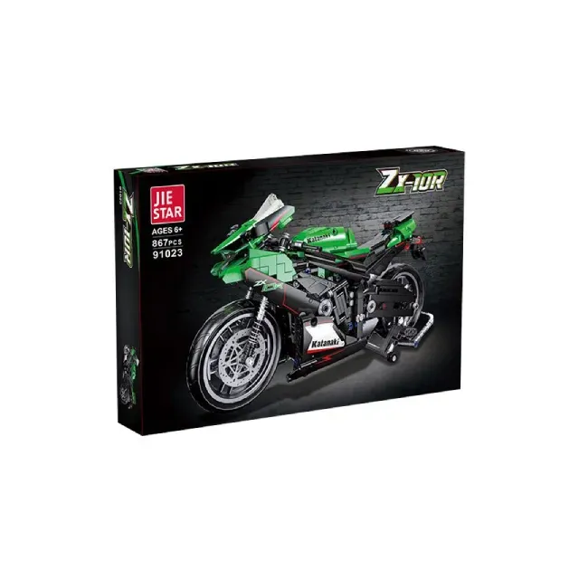 ساختنی موتور Jie Star Zx-10R 91023 867pcs