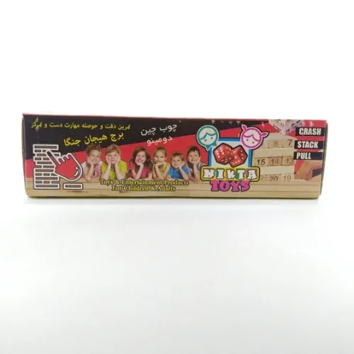 جنگا برج هیجان چوب‌چین دومینو نیکتا NIKTA TOYS