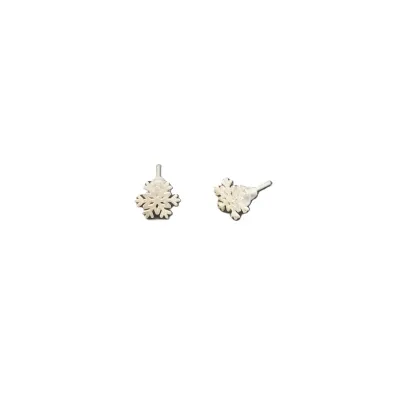 گوشواره میخی طرح برف 2 2319