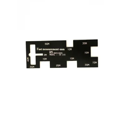 شابلون اندازه‌گیری سریع فلزی INDESIGNER IN-155 - 0