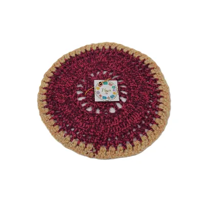 رومیزی بافت گرد کد 3 Fleur