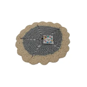 رومیزی بافت گرد کد 9 Fleur