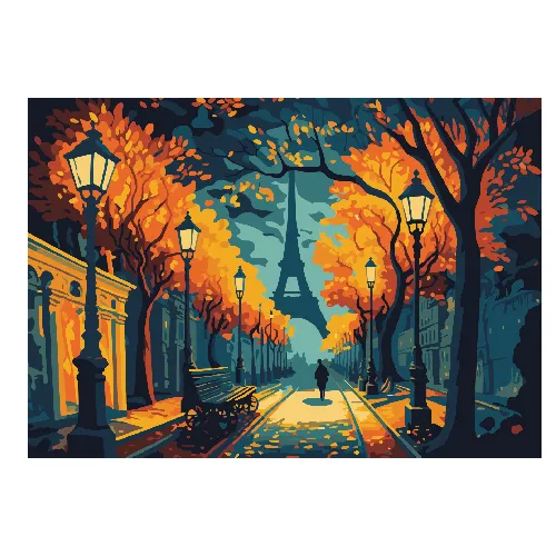کیت رنگ‌آمیزی Kaiko Funart 35×50 208