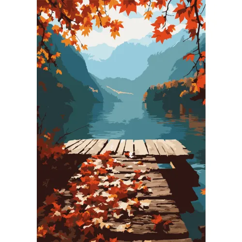 کیت رنگ‌آمیزی Kaiko Funart Minimal 35×50 422