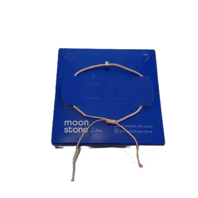 دستبند نقره Moon Stone SB387