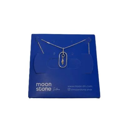 گردنبند نقره Moon Stone SN413