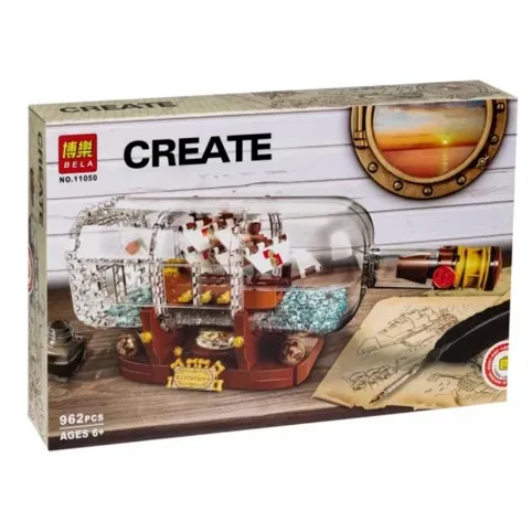 ساختنی کشتی BELA CREATE 962pcs 11050