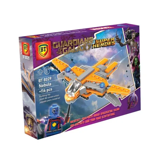 ساختنی نگهبانان کهکشان 1 GUARDIANS OF THE GALAXY Nebula BT8029 114pcs