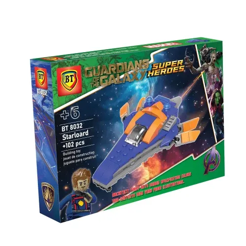 ساختنی نگهبانان کهکشان 4 GUARDIANS OF THE GALAXY Starloard BT8032 102pcs