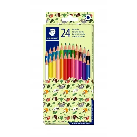 مدادرنگی 24 رنگ مقوایی STAEDTLER 175PMCD24