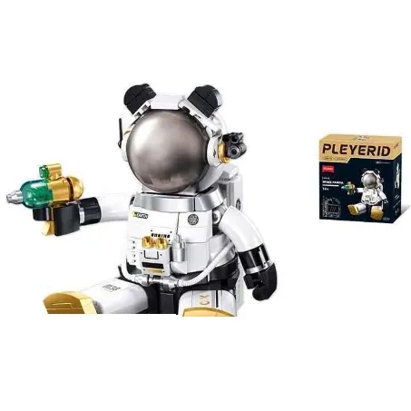 ساختنی پاندا فضانورد Sluban Pleyerid Space Panda M38-P8031