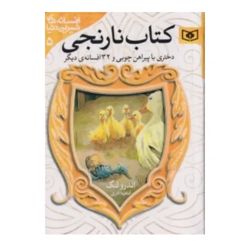 کتاب نارنجی دختری با پیراهن چوبی و 32 افسانه دیگر (افسانه‌های شیرین دنیا 5)