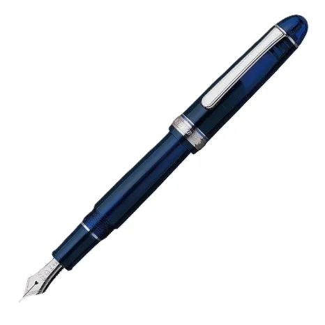خودنویس سرمه‌ای گیره استیل PLATINUM PGB-1000 M
